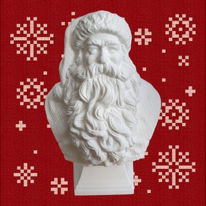 Father Christmas Santa Bust