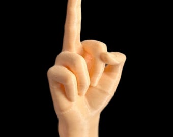 Spooky Middle Finger