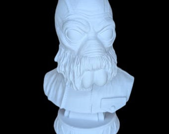Ponda Baba (Walrusman) Bust – Star Wars Cantina Villain – High Detail 3D Printed Sculpture