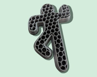 Chalk outline pen holder