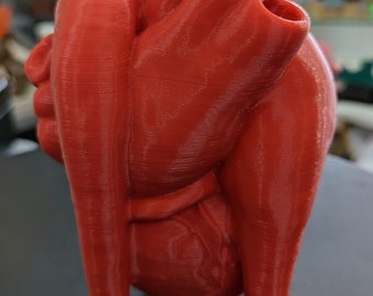 Anatomically correct heart vase