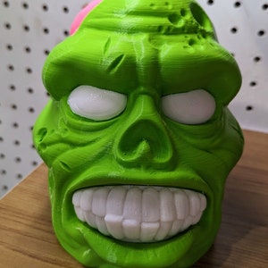 Zombie Head Decor / Headphones Holder