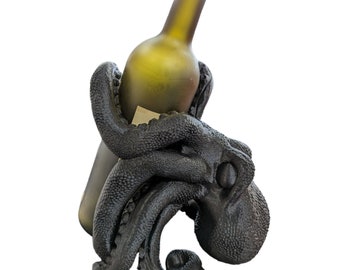 Octopus wine bottle holder