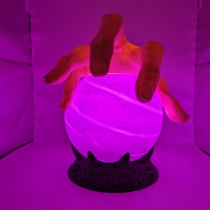 Crystal ball / fortune teller lamp