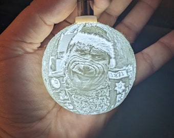 Custom lithophane sphere, Christmas ornaments