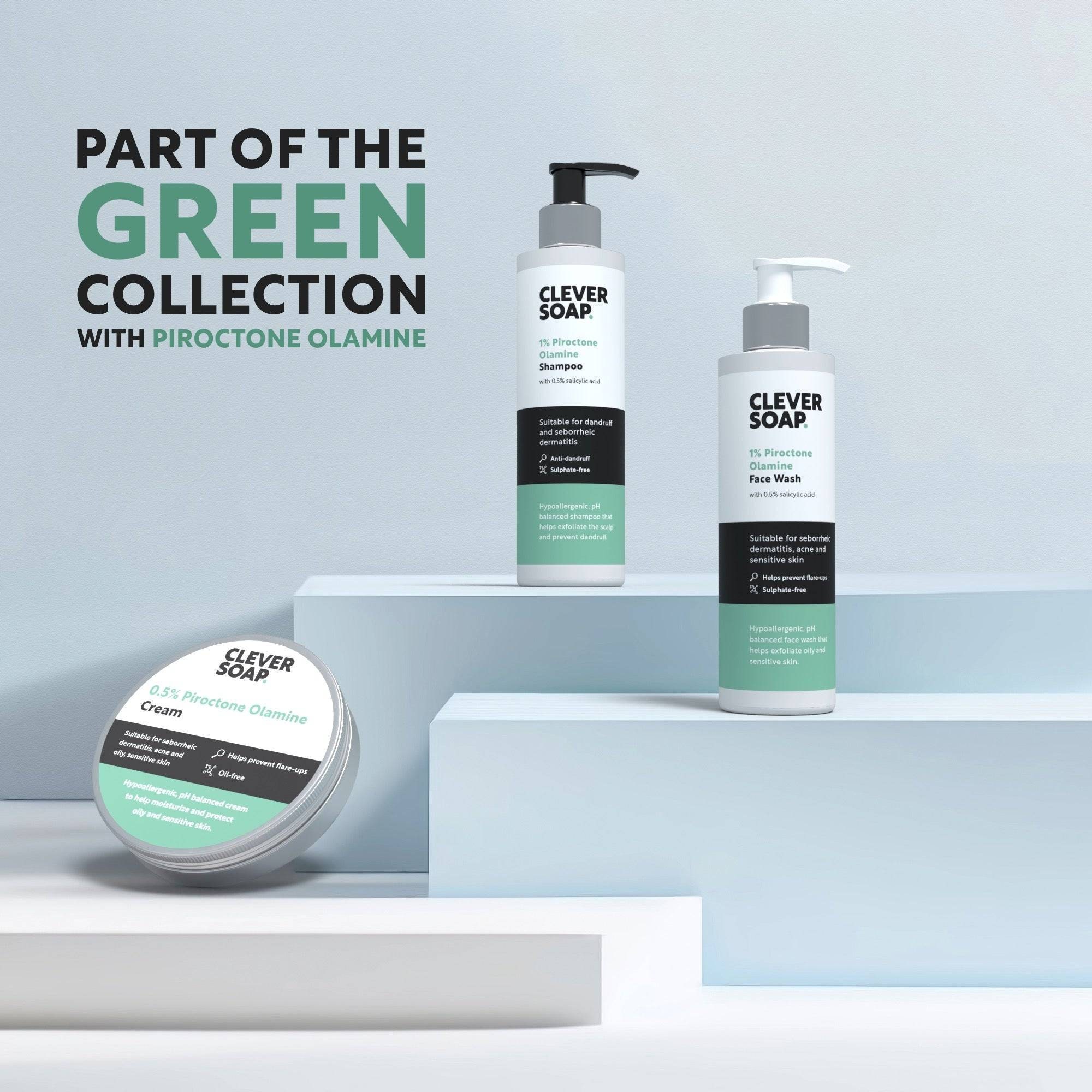 Clever Soap 1 Piroctone Olamine Face Wash With Salicylic Acid for