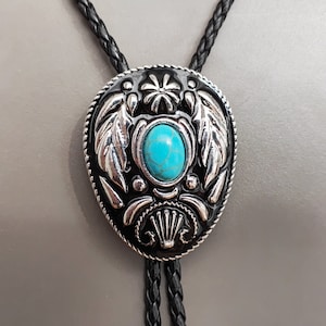 Bola BOLO cravate ailes d&#39;angle turquoise collier de mariage hommes ou femmes garçons d&#39;honneur marié - cravate cowboy western