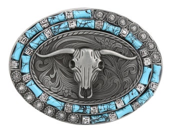 Rock Elephant Mens Leather Belt Sliding Buckle 35mm Ratchet Belt