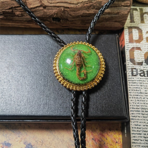 emerald bolo tie