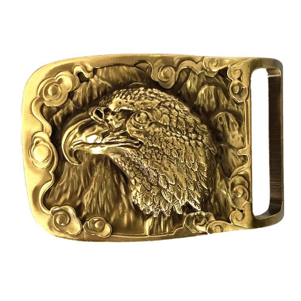 belt buckle eagle