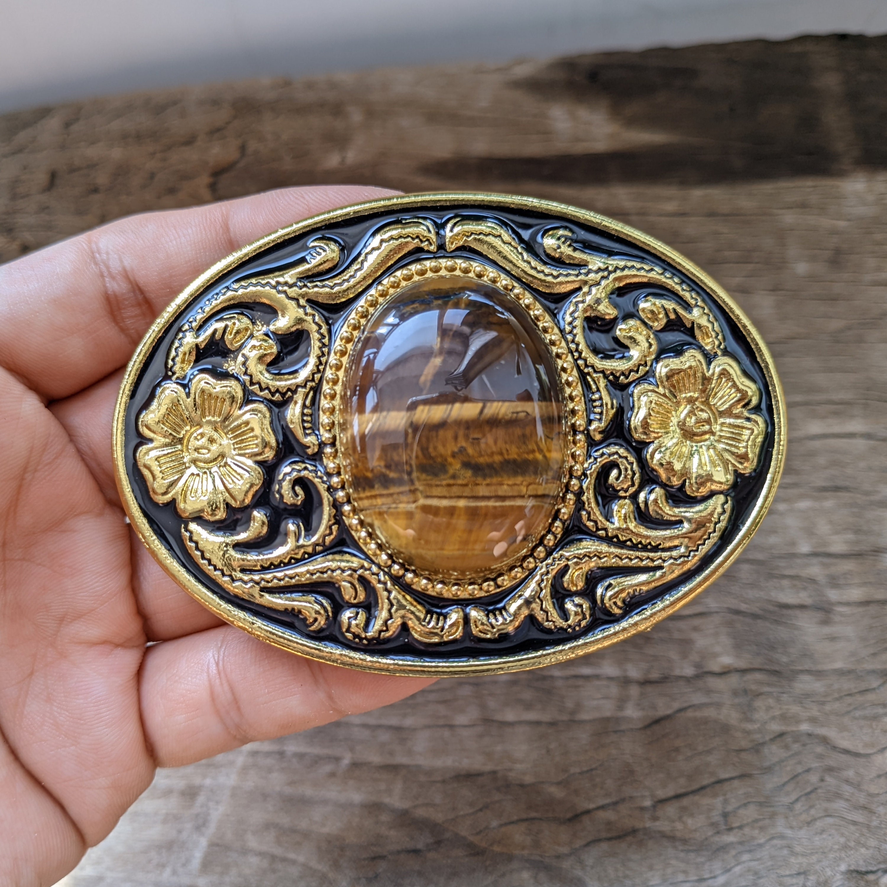 Tiger Eye Buckle - Etsy