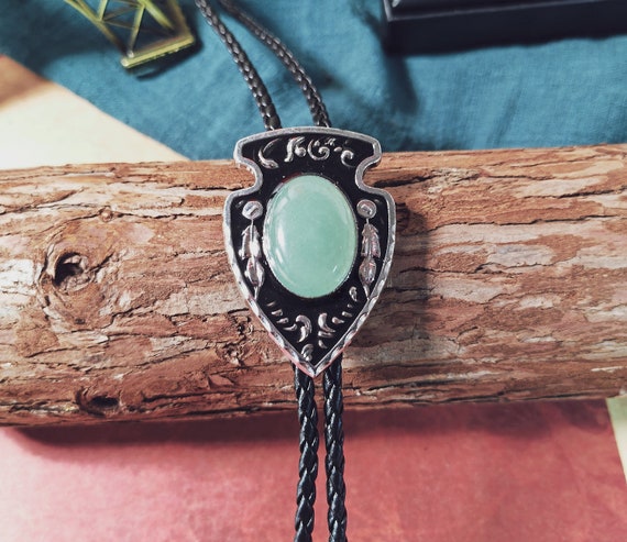 Jade Bola BOLO Tie Necklace Wedding 