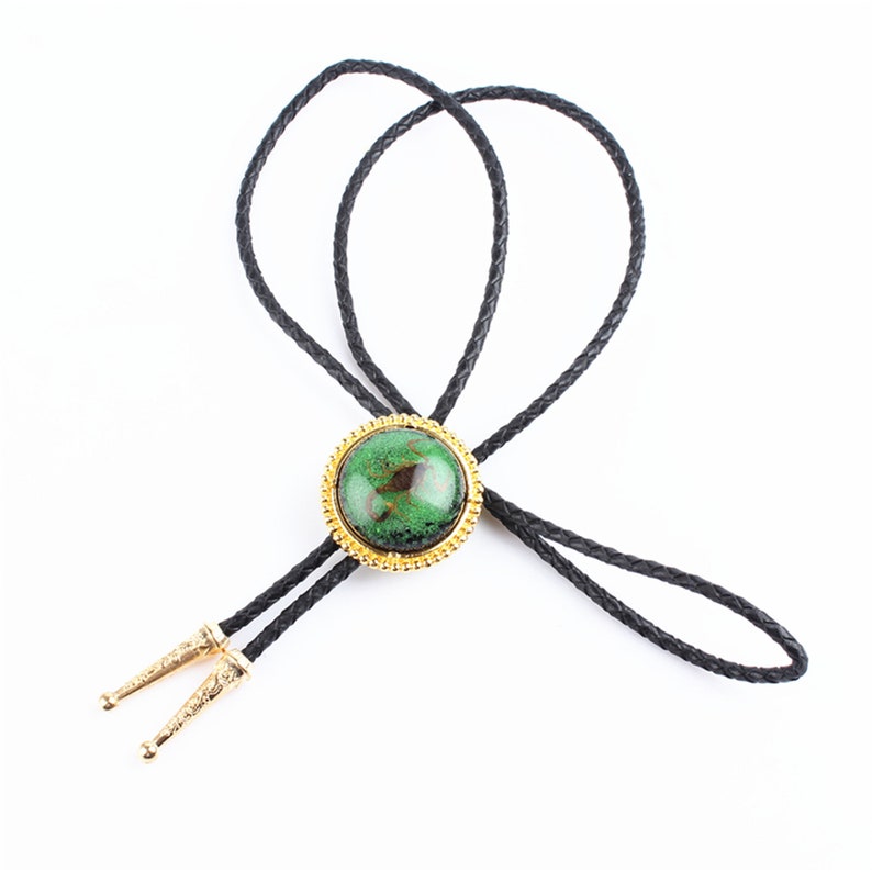 Green Emerald Scorpion Bola BOLO Tie Necklace for Men Women - Etsy