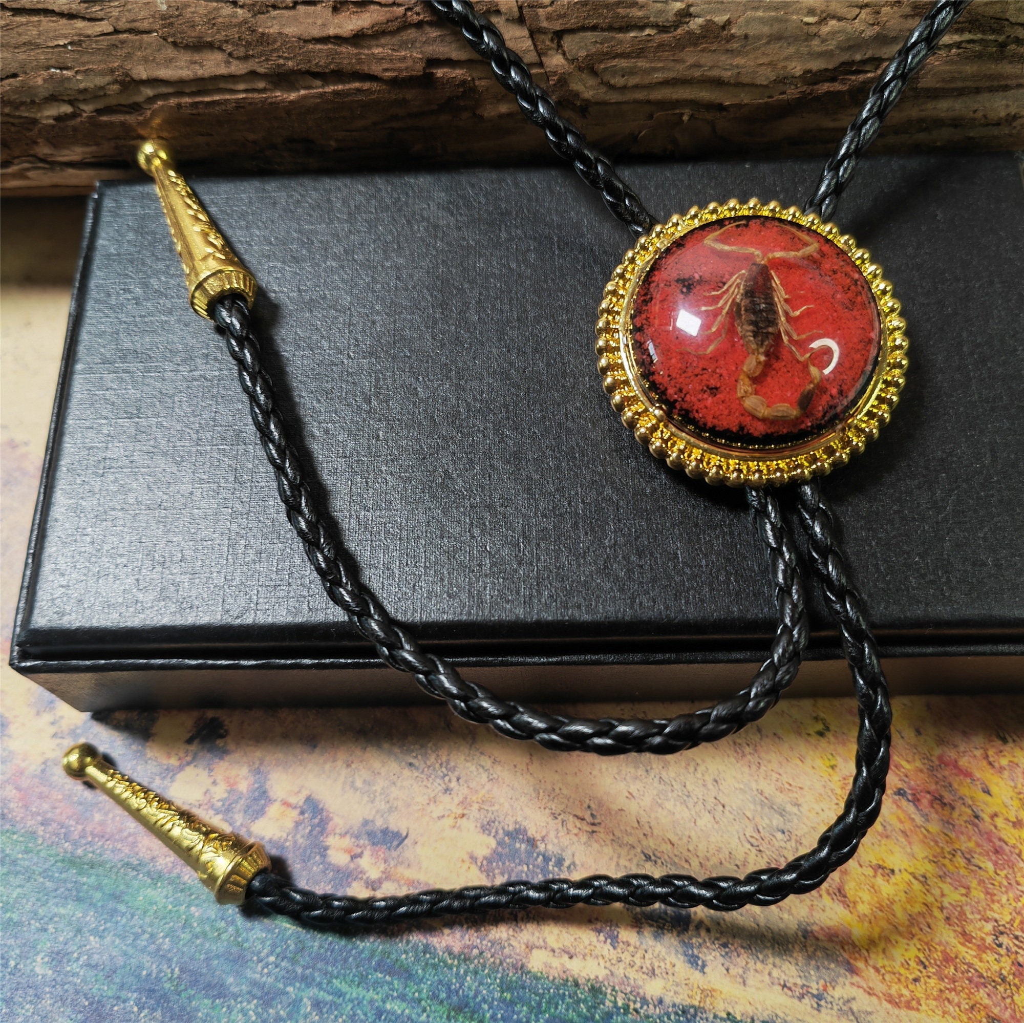 Cravatta Bolo Western Americano Da Cowboy - Foto 2