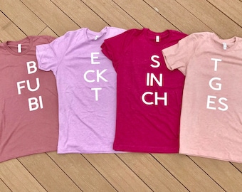 Best friends t shirt for 4 Clearance