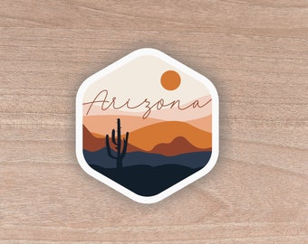 Arizona Scenic Sticker | Laptop Decal | Water Bottle | Decal | Vinyl | Water Proof | Wholesale