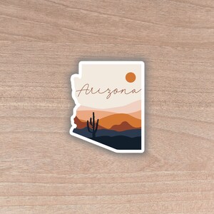 Arizona Die Cut Scenic Sticker | Laptop Decal | Water Bottle | Decal | Vinyl | Water Proof | Wholesale