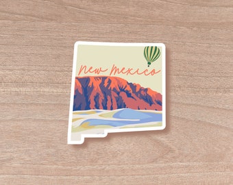 New Mexico Die Cut Scenic Sticker | Laptop Decal | Water Bottle | Decal | Vinyl | Water Proof | Wholesale