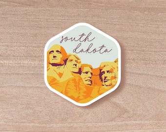 South Dakota Scenic Sticker | Laptop Decal | Water Bottle | Decal | Vinyl | Water Proof | Wholesale