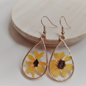 Wildflower Teardrop Earrings