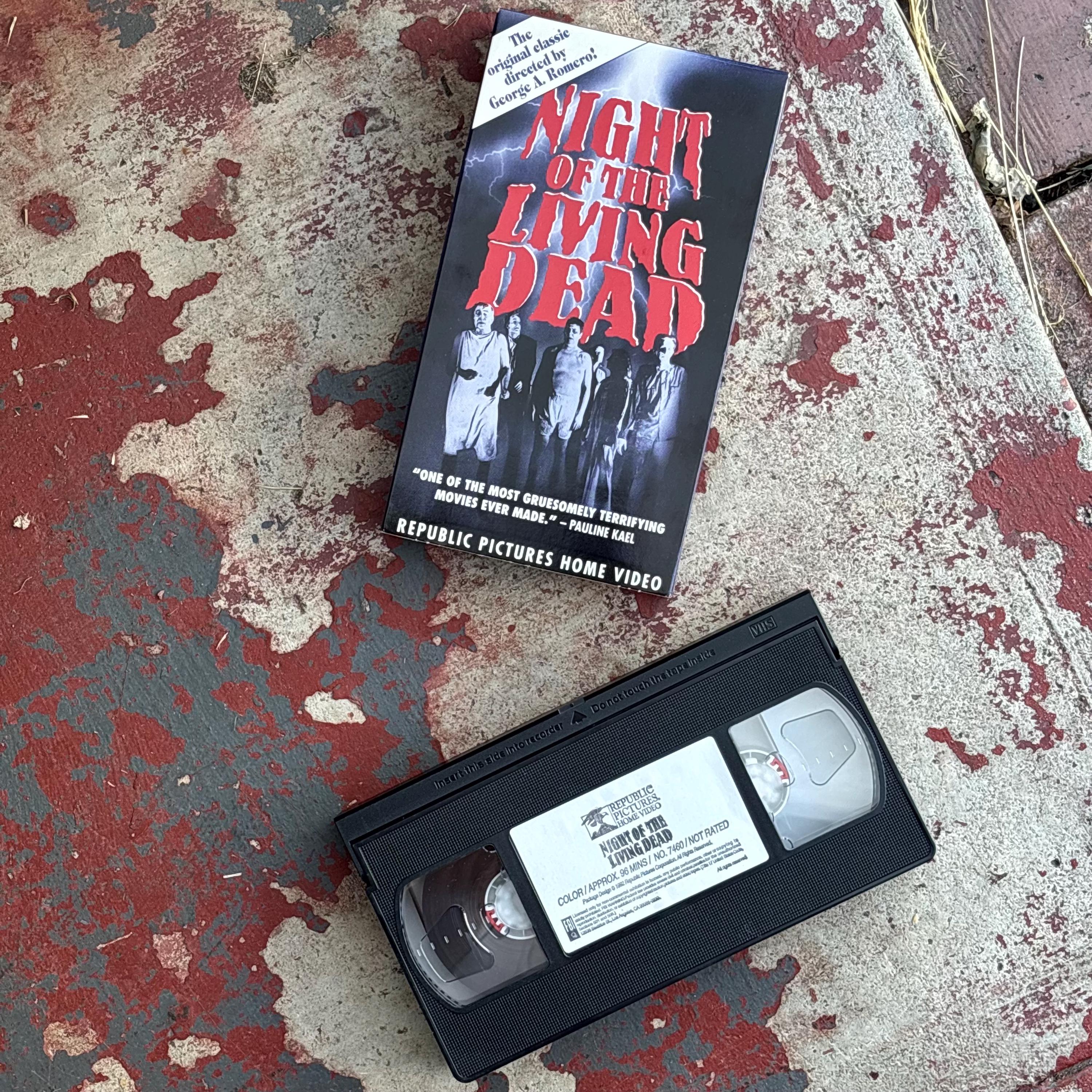 ヴィンテージ ナイト・オブ・ザ・リビングデッド VHS ビデオテープ