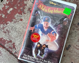 Anni '90 1995 Nuovo NIP Vintage Disney Home Video Un bambino alla corte di re Artù Nastro VHS sigillato non aperto nella confezione originale classico film per famiglie PG