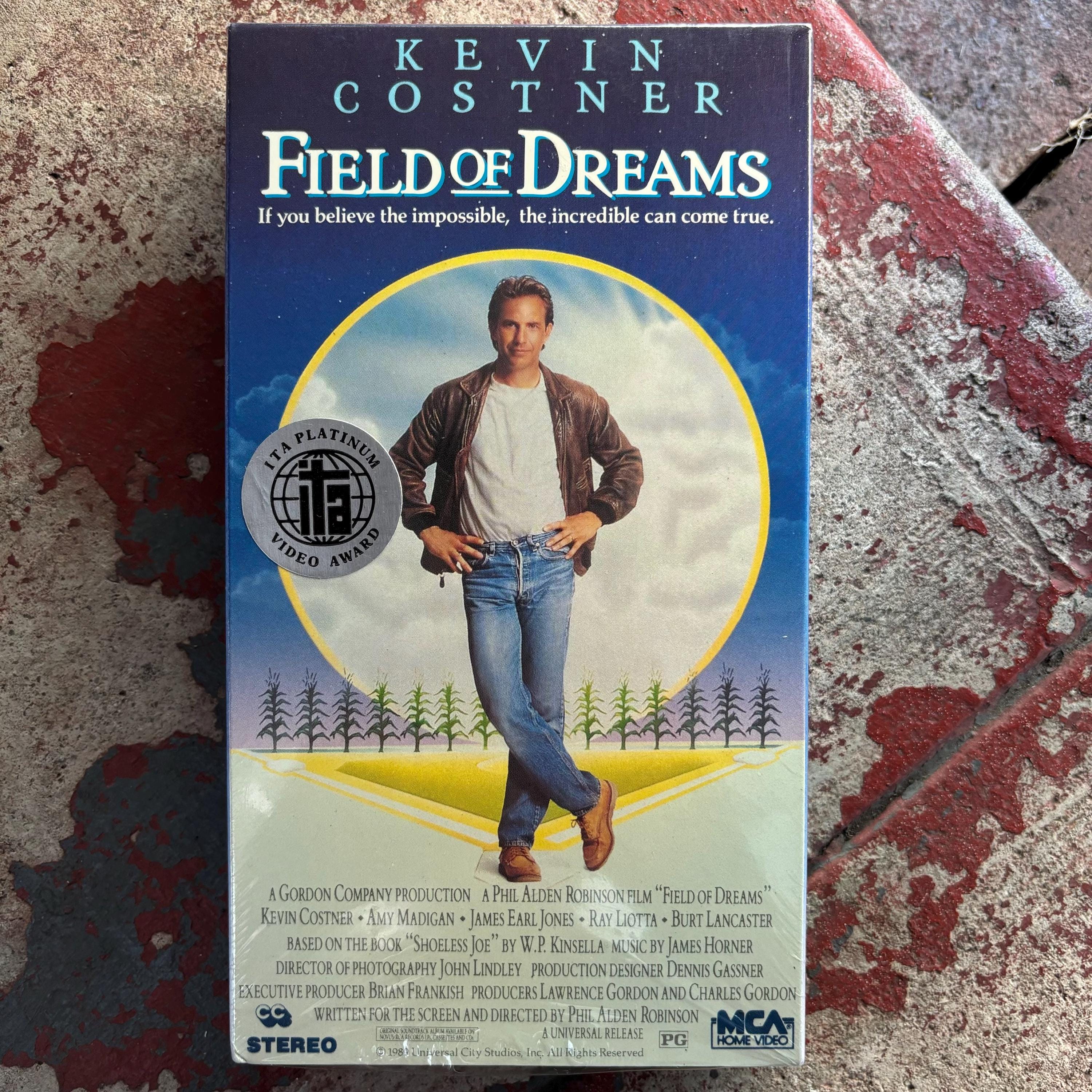 1989 1990 New NIP Vintage Field of Dreams VHS Tape Sealed Unopened
