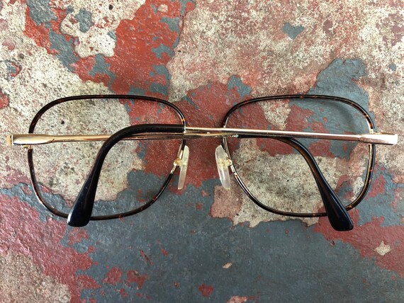 80s 90s Vintage RX 18KT RGP Adonis eyeglasses bro… - image 3