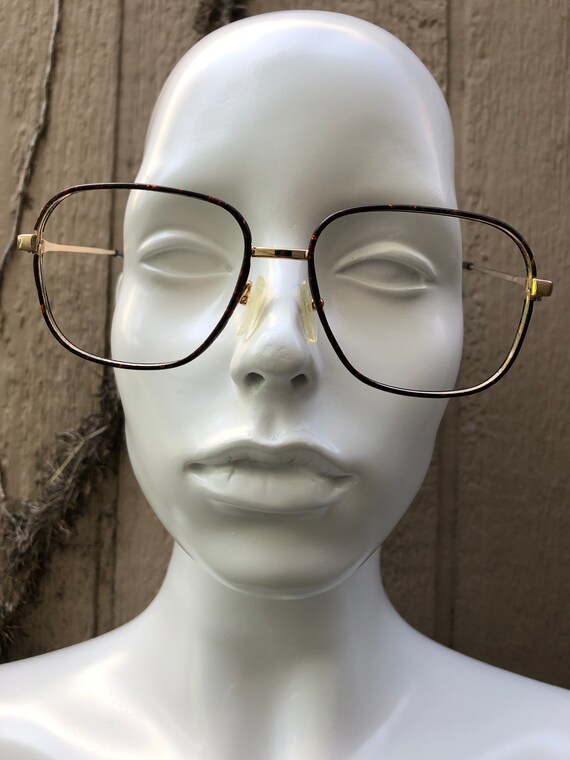 80s 90s Vintage RX 18KT RGP Adonis eyeglasses bro… - image 10