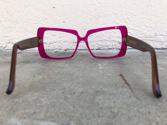 Unisex Oval Slim Frame VTG Clear Lens Y2K Style Preppy Glasses 40/'s 50/'s 60/'s