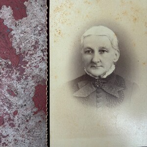 1800s 1900s ANTIQUE VINTAGE photograph photo portrait cabinet card sepia beige brown female lady woman Victorian C A Adams West Gardner Mass