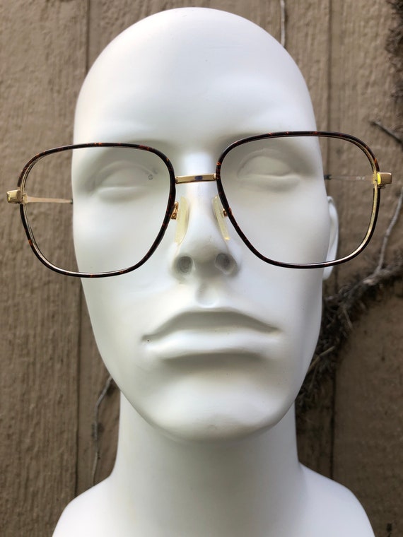 80s 90s Vintage RX 18KT RGP Adonis eyeglasses bro… - image 6