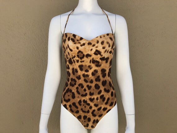 00s Y2K NEW NWT NOS Dolce & Gabbana swimsuit one p