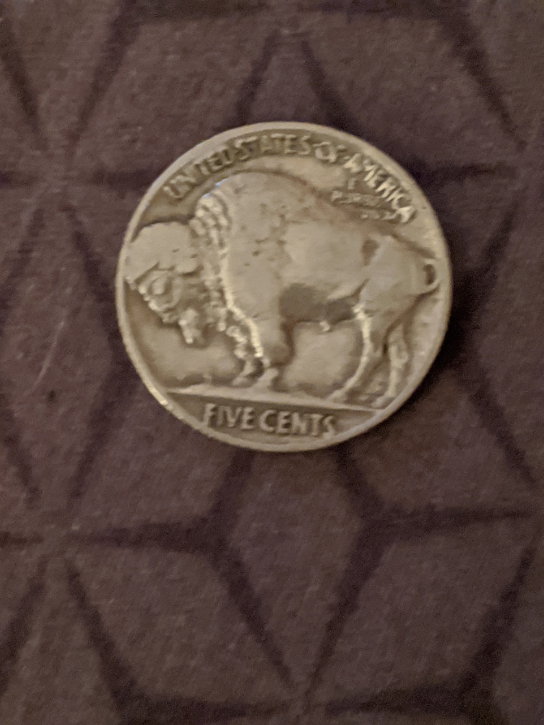 1936 Buffalo Nickel no mint mark | Etsy