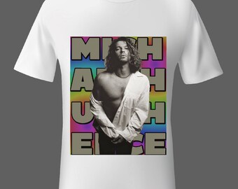 hd bande imprimé photo s-3XL 1980 S NEVER TEAR US APART INXS BAND//MUSIQUE T-shirt