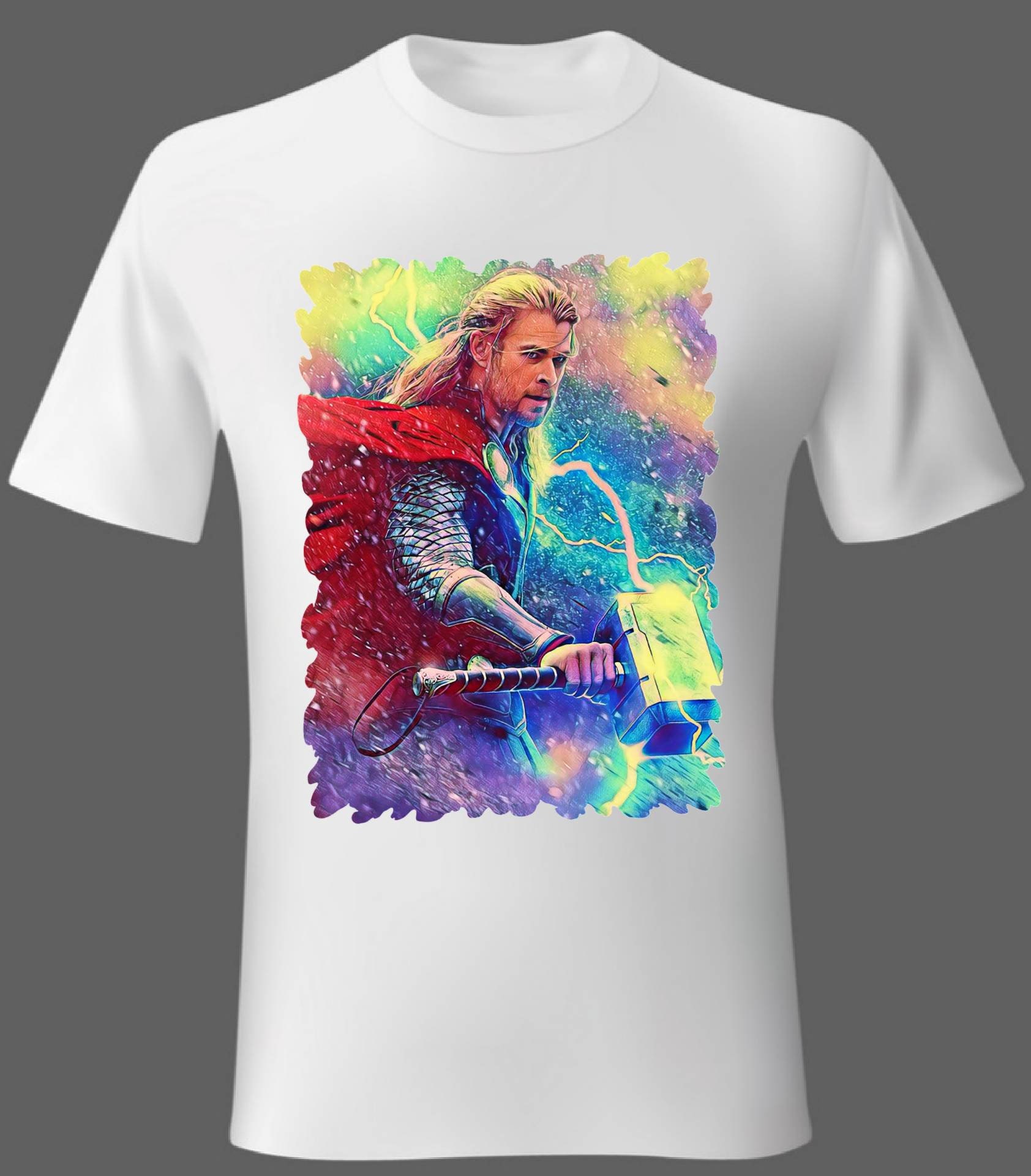 Thor T Shirt Mens Printed Marvel Universe Endgame Civil War Etsy