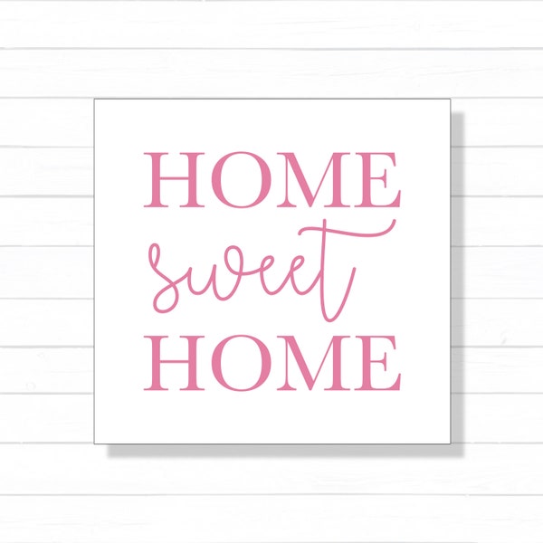 Home Sweet Home Vinyl Decal | Vinyl Decal | Home Sweet Home | Home Decor | Water bottle Decal | Tumbler Decal | Laptop Decal