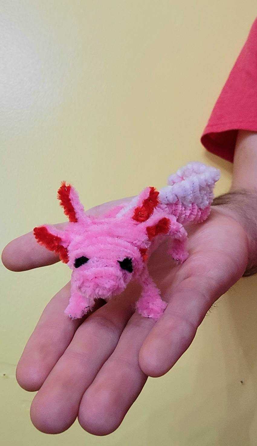 Axolotl Pipe Cleaner Animal Etsy Israel
