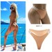 Nude Thong Bottom Only / or Full Micro Bikini Set by Breezy Rack