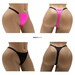 Pink Thong Bikini Bottom Only / or Full Micro Bathing Suit Set by Breezy Rack