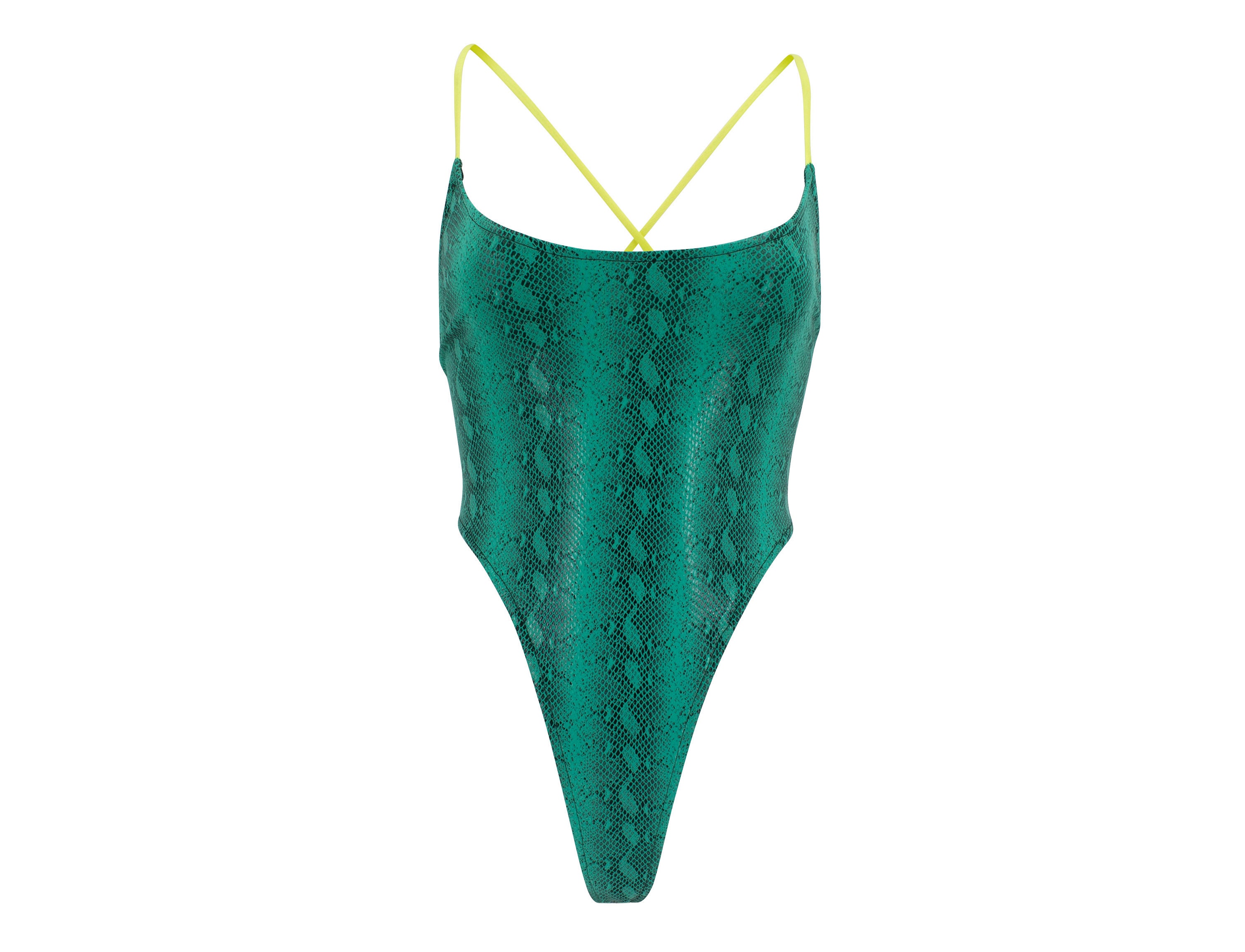 aqua one piece swimsuit