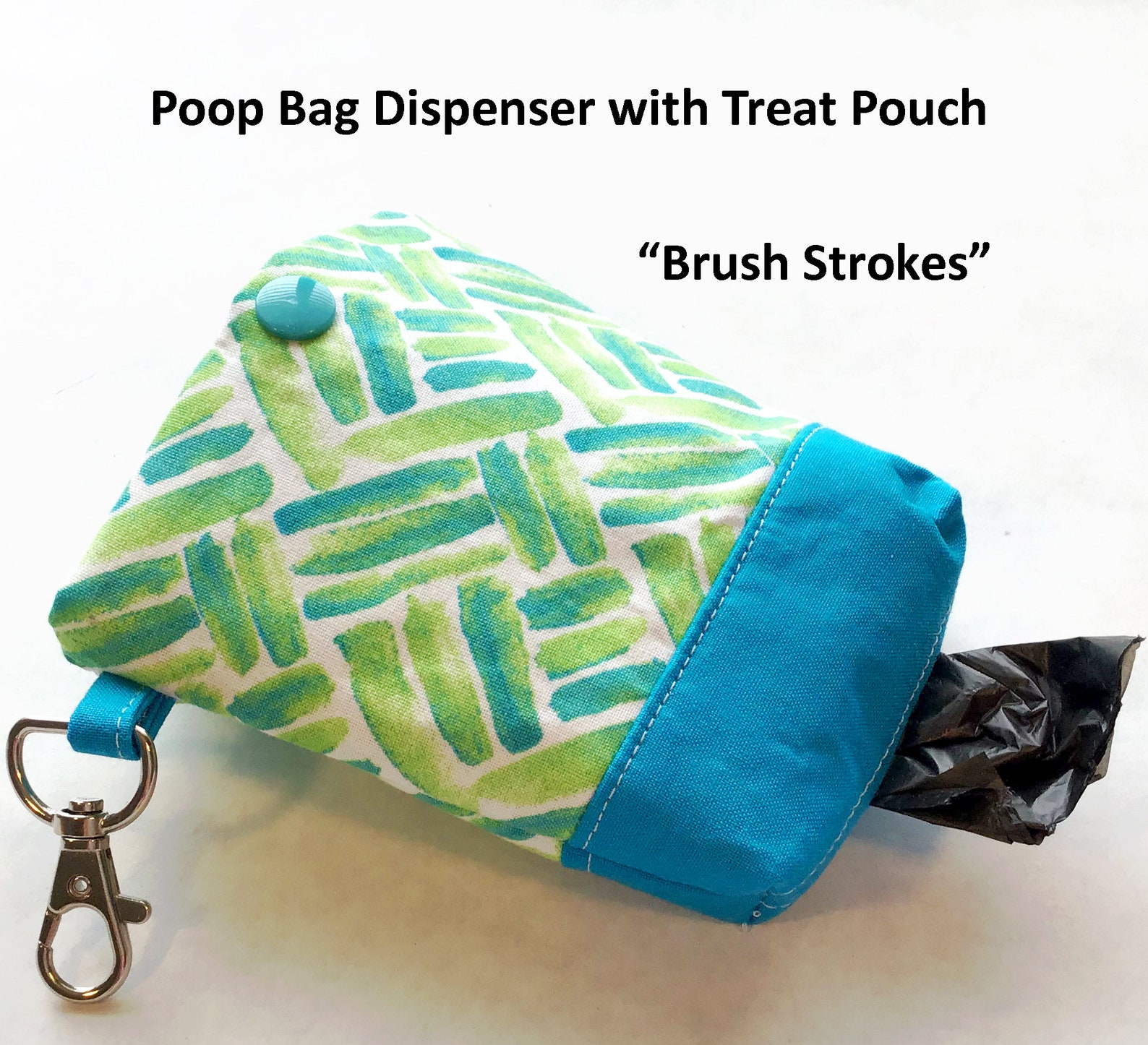 Poop Bag Dispenser with Inner Treat Pouch Poop Bags Poop Bag Etsy