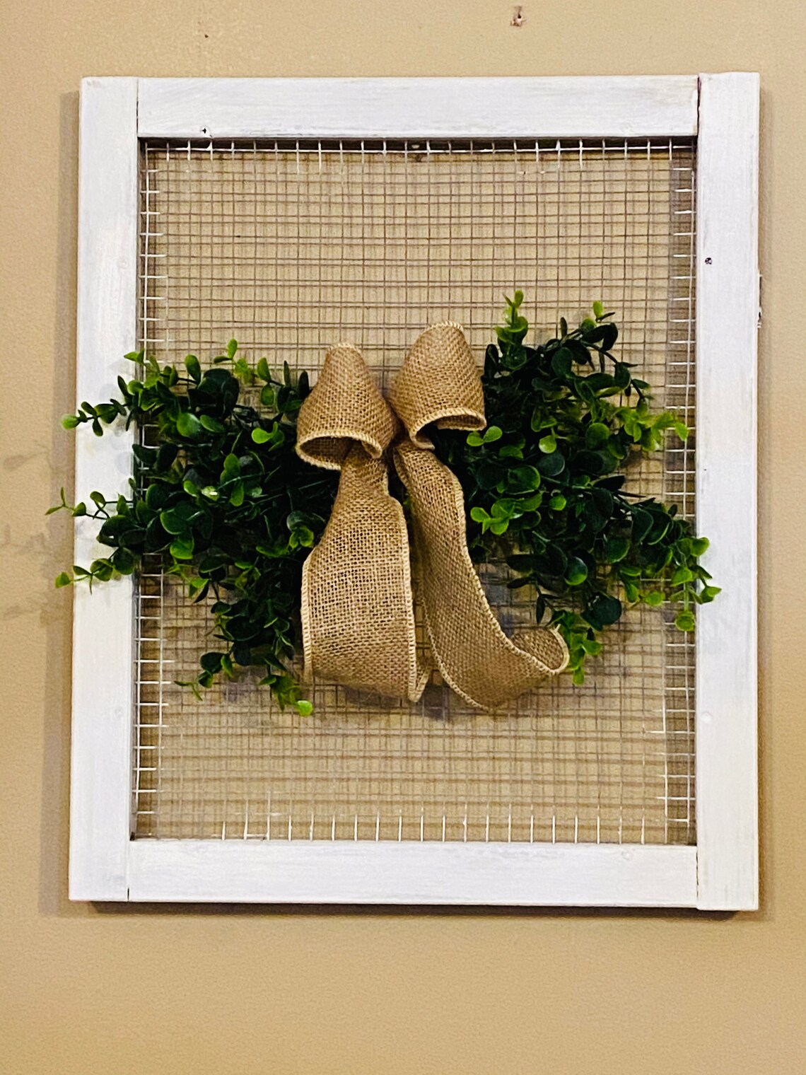 Farmhouse Wall Decor/Chicken Wire Wall Decor/Wall Decor Etsy