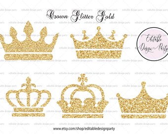 Download Gold Crown Svg Etsy