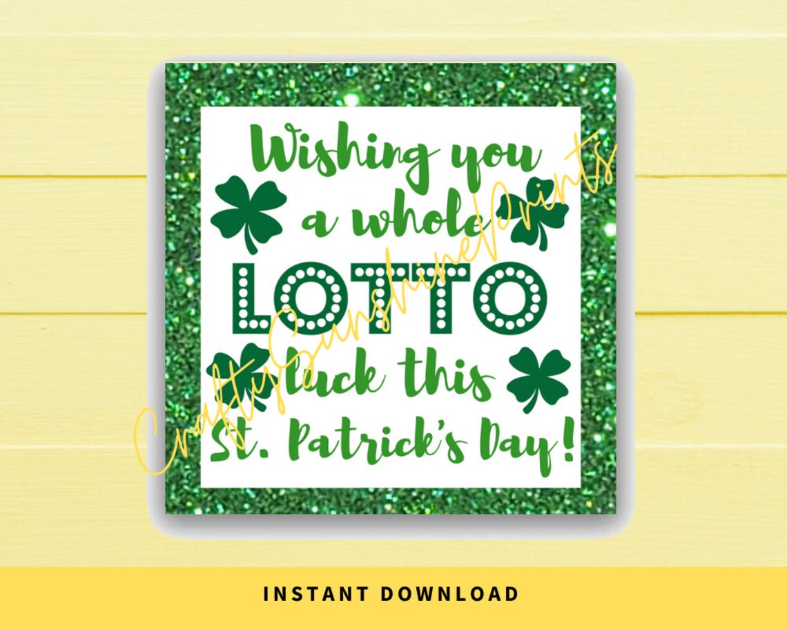 st patricks day lotto