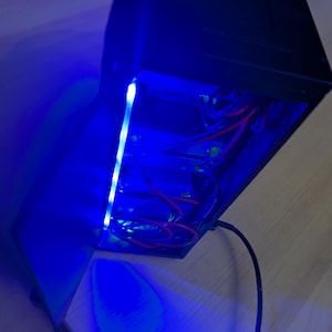 Mini server rack model handmade image 15