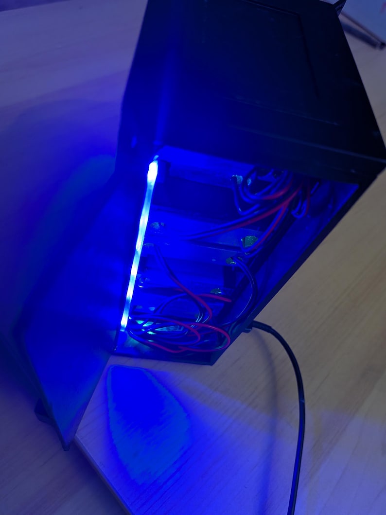 Mini server rack model handmade image 15