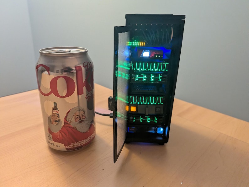 Mini server rack model handmade image 16