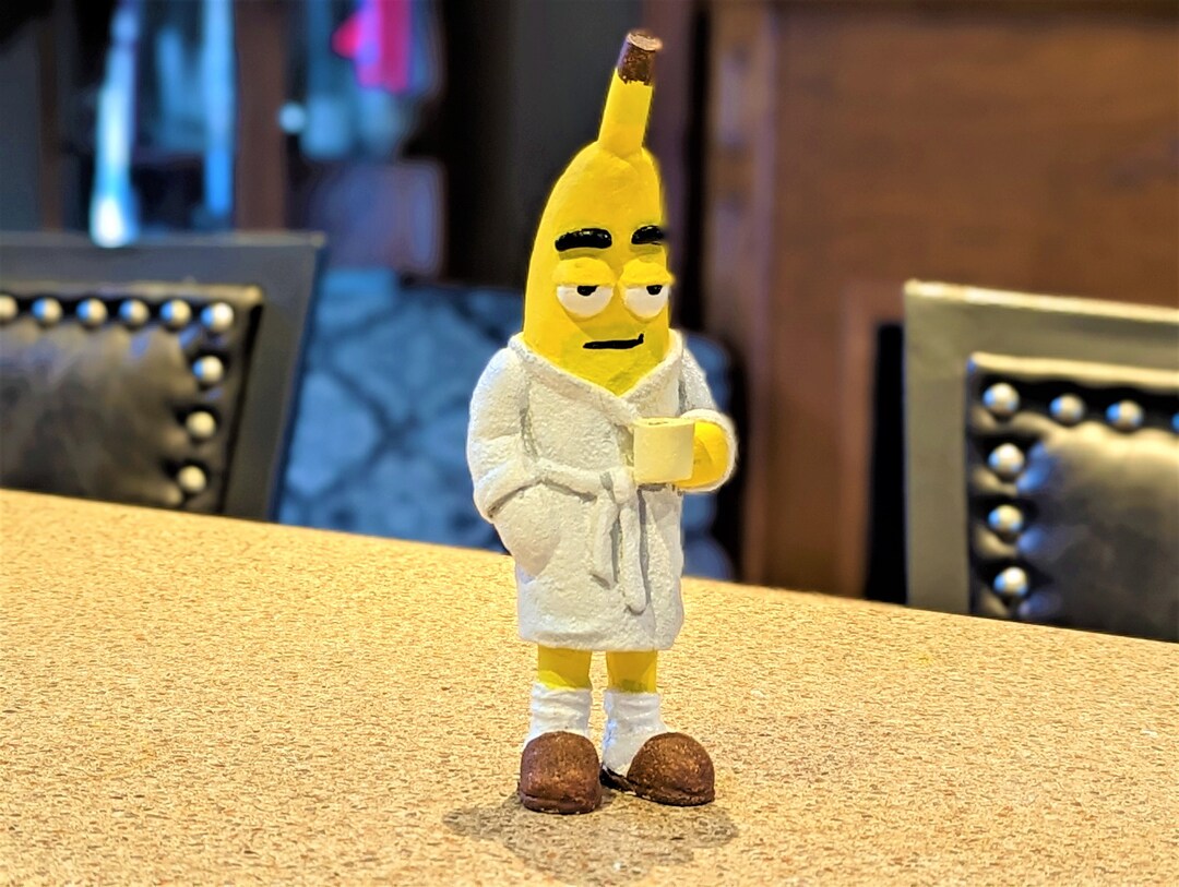 Dad Banana / Handmade Figure / Cool Dad Gift - Etsy