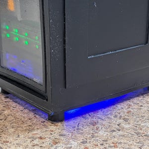 Mini server rack model handmade image 10